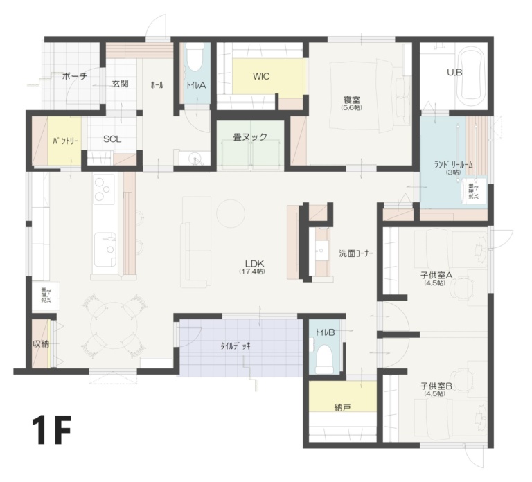 １階 間取り図